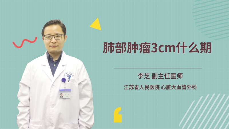 肺部腫瘤3cm什么期